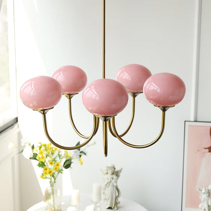 Suspension Chic en Guimauve | Éclat Doux et Élégant pour Intérieur