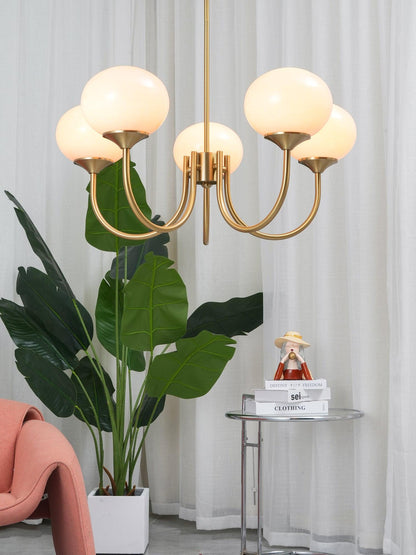Suspension Chic en Guimauve | Éclat Doux et Élégant pour Intérieur