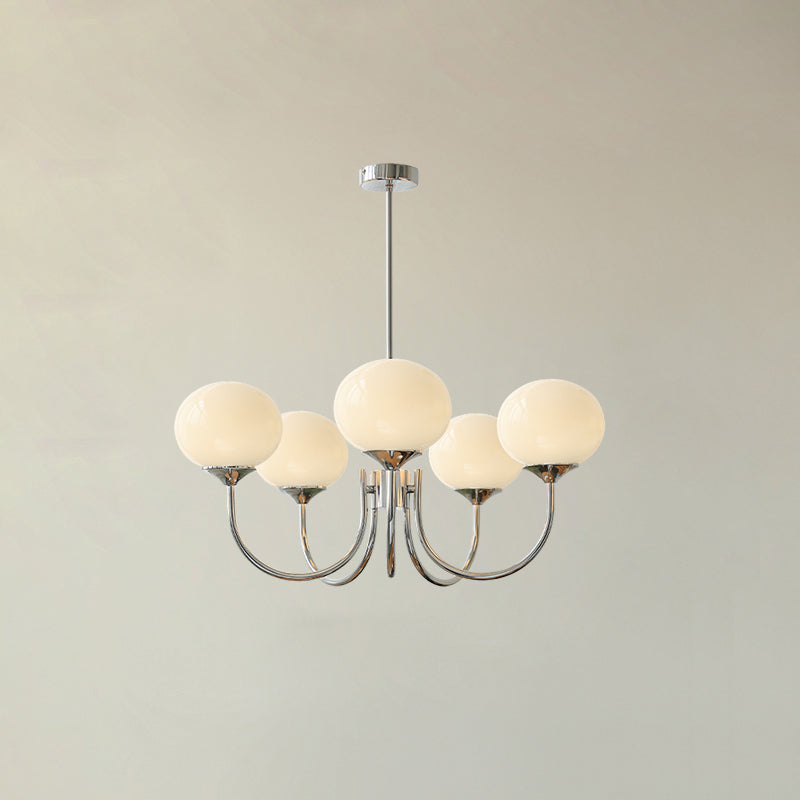 Suspension Chic en Guimauve | Éclat Doux et Élégant pour Intérieur