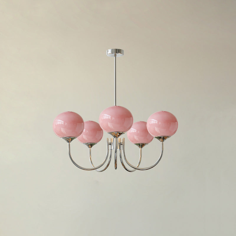 Suspension Chic en Guimauve | Éclat Doux et Élégant pour Intérieur