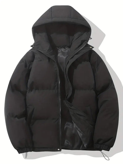 Veste à Capuche d'Hiver Chic | Confort Douillet et Style Polyvalent