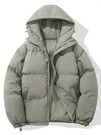 Veste à Capuche d'Hiver Chic | Confort Douillet et Style Polyvalent