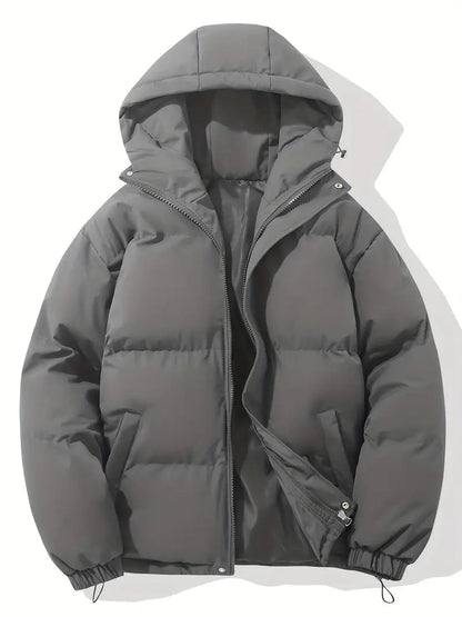 Veste à Capuche d'Hiver Chic | Confort Douillet et Style Polyvalent