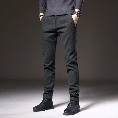 Pantalon Tailleur Sophistiqué | Coupe Précise et Tissu de Qualité