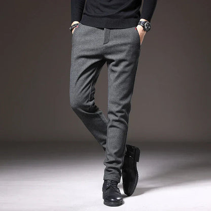 Pantalon Tailleur Sophistiqué | Coupe Précise et Tissu de Qualité