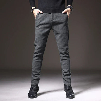 Pantalon Tailleur Sophistiqué | Coupe Précise et Tissu de Qualité