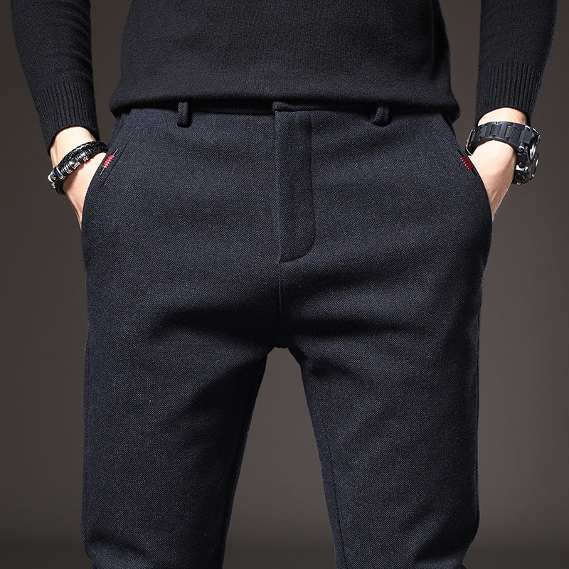 Pantalon Tailleur Sophistiqué | Coupe Précise et Tissu de Qualité