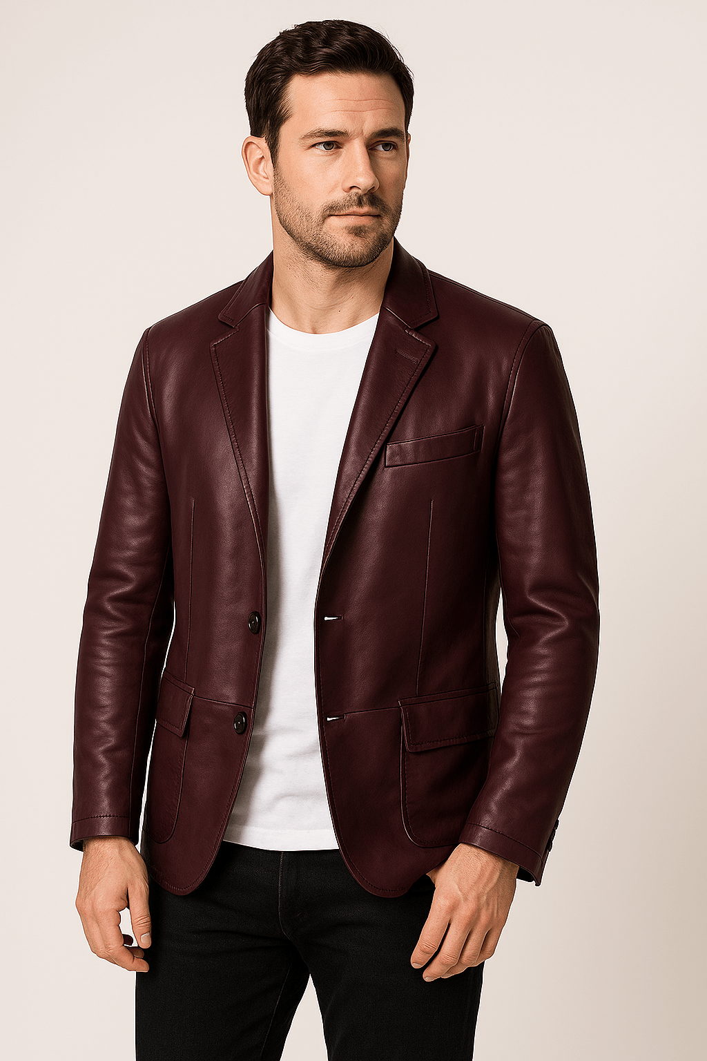 Veste en PU Synthétique Élégante | Style Urbain et Polyvalent