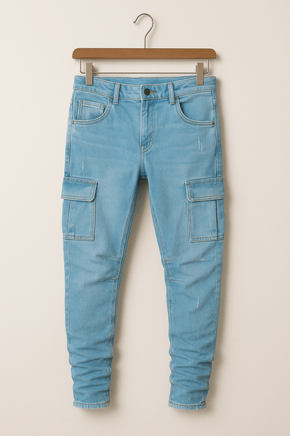 Jeans Modern Fit Homme | Style Chic et Rangement Pratique