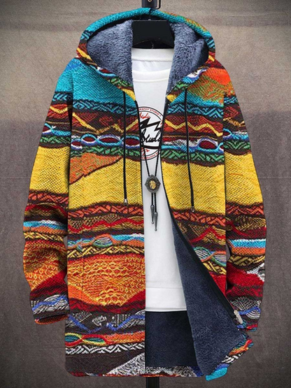 Veste Imprimée Artistique Unique | Style Audacieux et Confortable