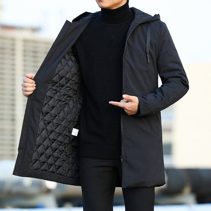 Manteau d'hiver Imperméable pour Hommes | Élégance et Chaleur en Conditions Froides
