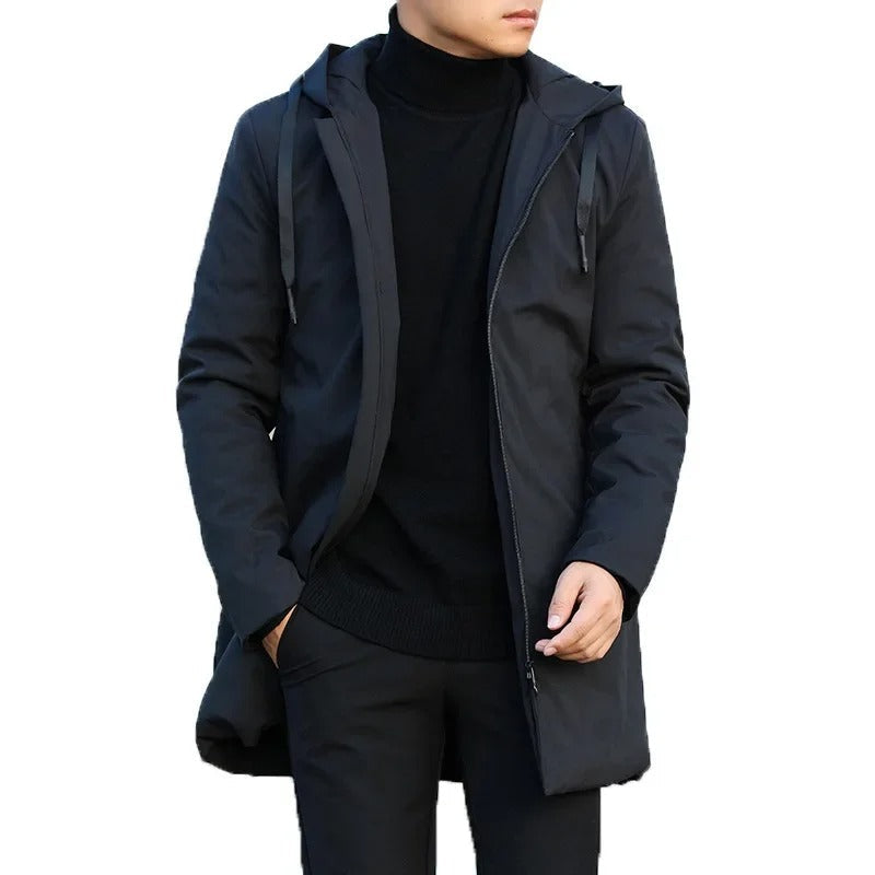 Manteau d'hiver Imperméable pour Hommes | Élégance et Chaleur en Conditions Froides