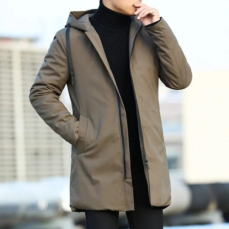 Manteau d'hiver Imperméable pour Hommes | Élégance et Chaleur en Conditions Froides