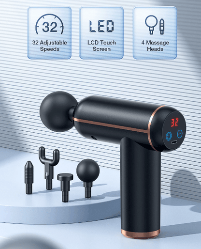 Pistolet de Massage Portable | Récupération Musculaire Rapide et Efficace