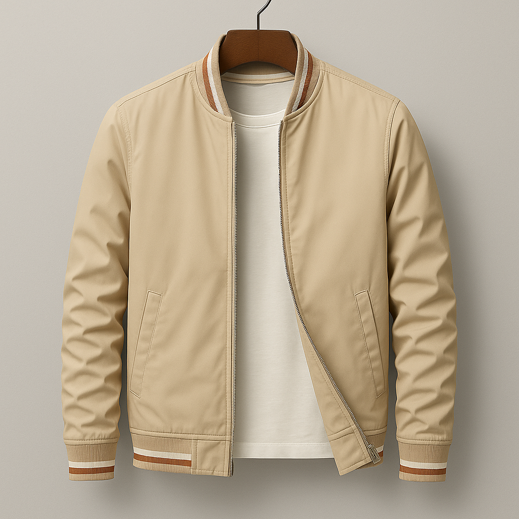 Veste Bomber Homme Moderne | Confort Léger et Polyvalent