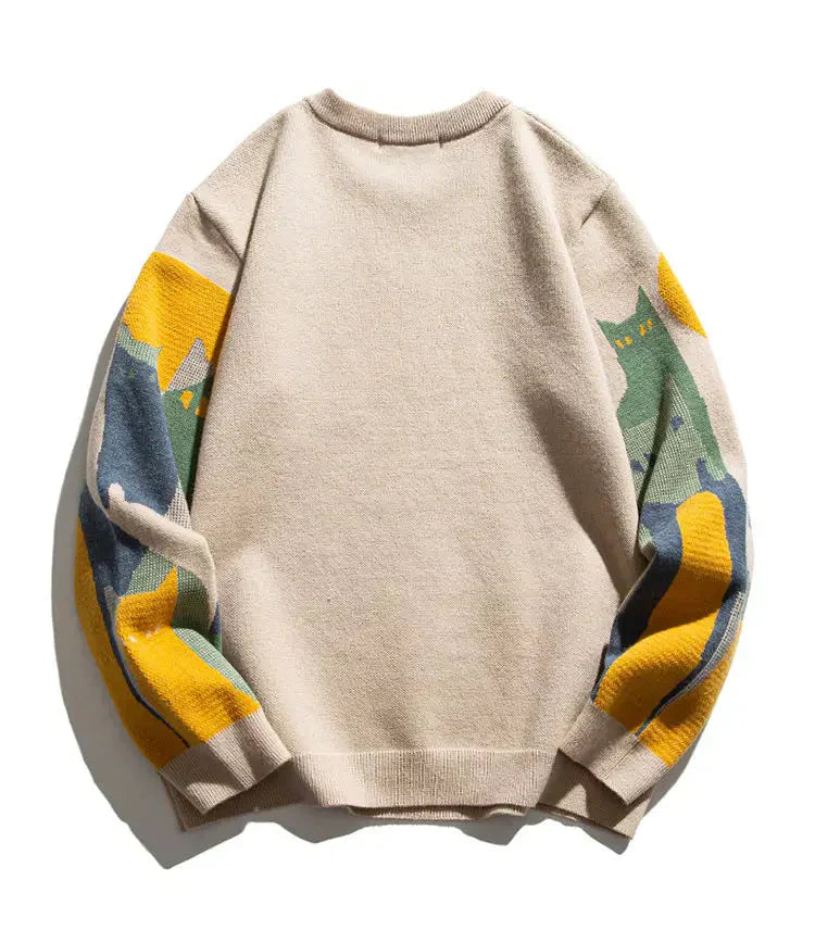 Pull à Thème de Chat Douillet | Design Amusant et Confortable