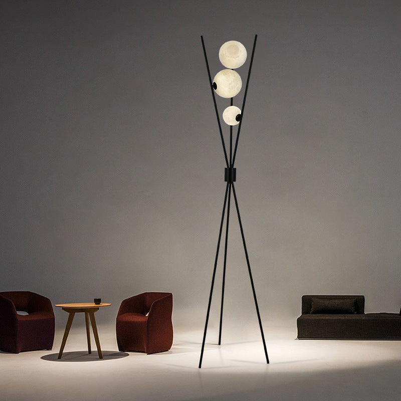 Lampe de Table et Sol Lune | Design Sphérique et Atmosphère Chaleureuse