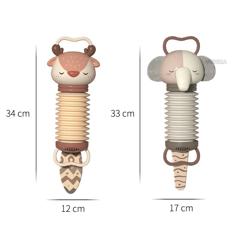 Jouet Accordéon Interactif pour Bébé | Développement Sensoriel et Sons Apaisants