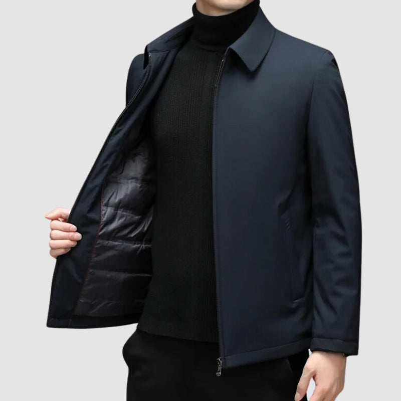 Veste Décontractée en Duvet pour Hommes | Élégance et Confort au Quotidien