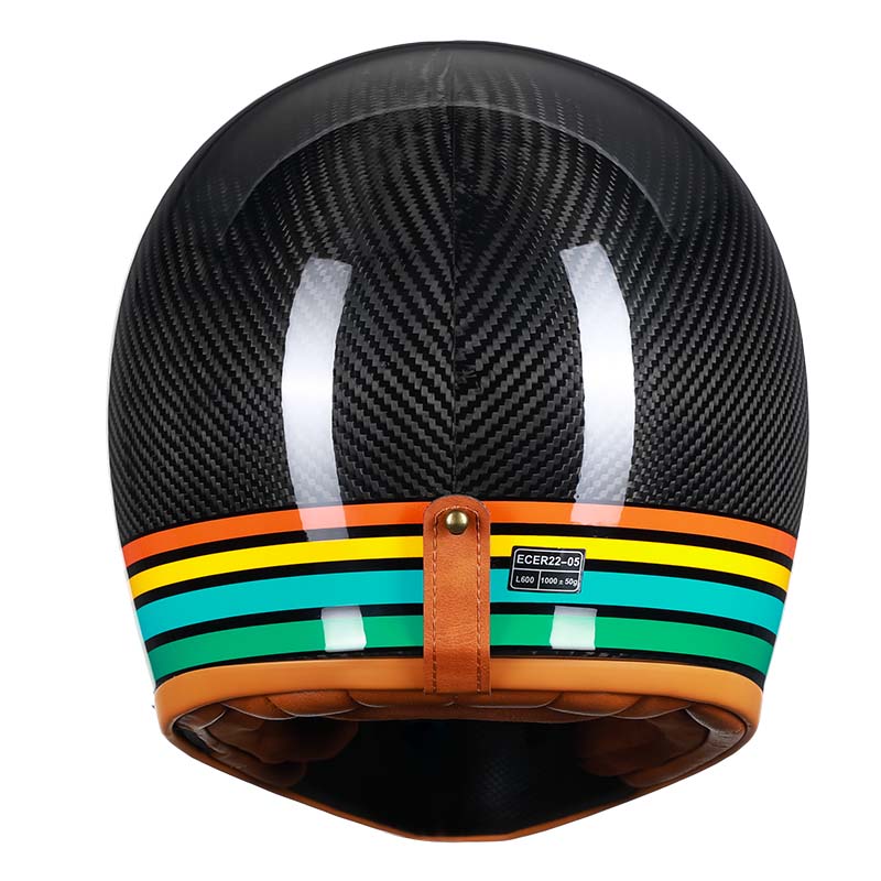 Casque de Moto en Fibre de Carbone | Protection Légère et Confort Supérieur