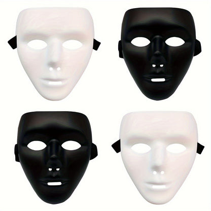 Masque de Halloween en Plastique | Look Dramatique et Glamour