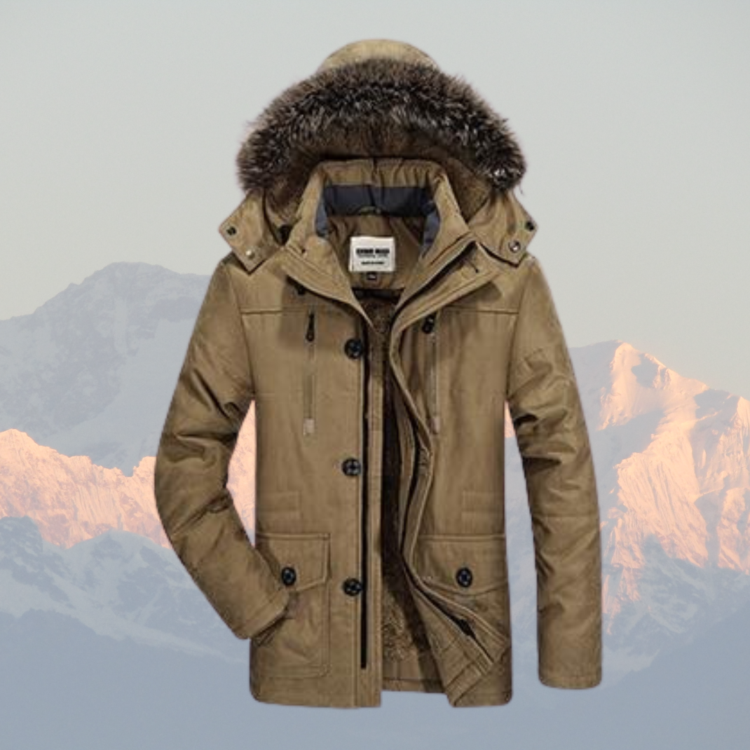 Parka d'Hiver Isolée pour Hommes | Chaleur et Style Intemporel