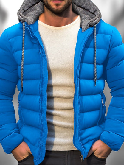 Manteau d'hiver isolé pour Hommes | Capuche zippée et ajustement personnalisé