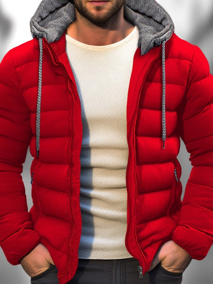 Manteau d'hiver isolé pour Hommes | Capuche zippée et ajustement personnalisé
