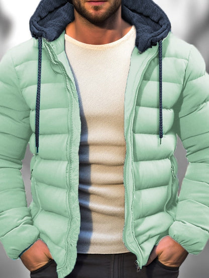 Manteau d'hiver isolé pour Hommes | Capuche zippée et ajustement personnalisé