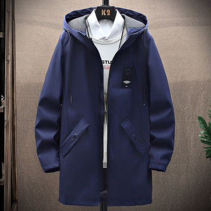Veste à Capuche pour Hommes | Doublure en Polaire et Design Coupe-Vent