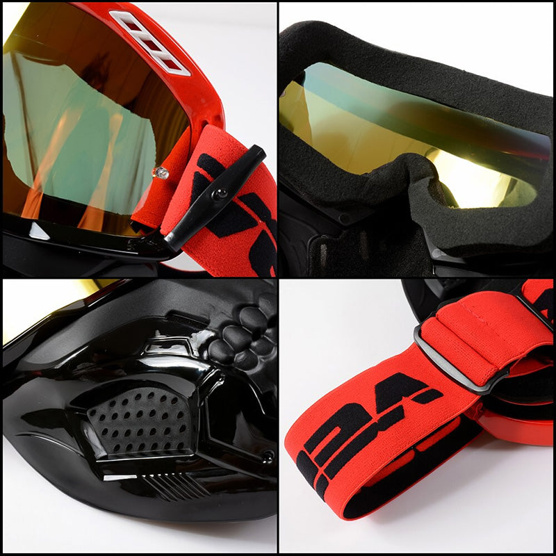 Lunettes de Moto Résistantes aux Chocs | Protection et Confort pour Motards