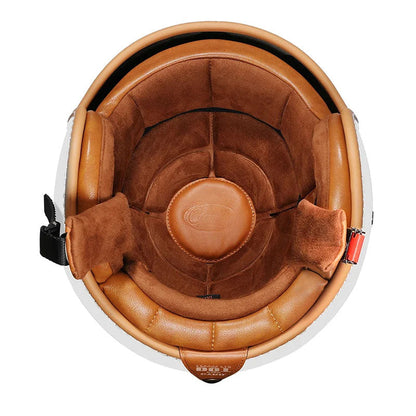 Casque de Moto Ouvert Léger | Confort et Protection Ultimes
