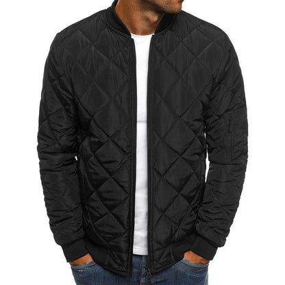 Veste Matelassée pour Hommes | Style et Confort avec Poche Zippée