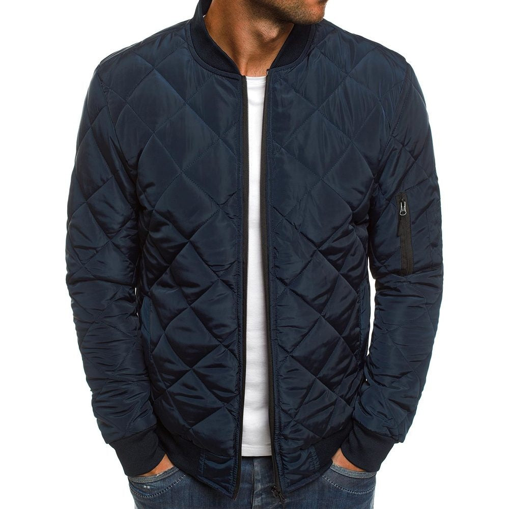 Veste Matelassée pour Hommes | Style et Confort avec Poche Zippée