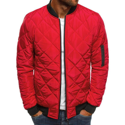 Veste Matelassée pour Hommes | Style et Confort avec Poche Zippée