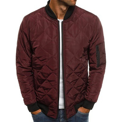 Veste Matelassée pour Hommes | Style et Confort avec Poche Zippée