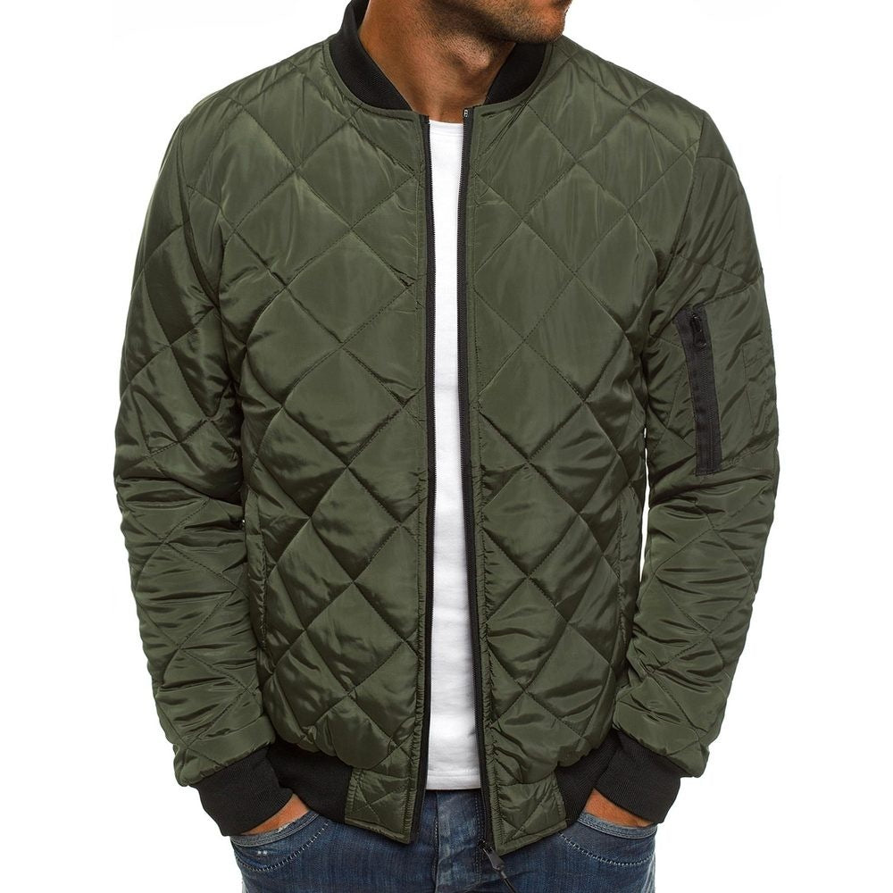 Veste Matelassée pour Hommes | Style et Confort avec Poche Zippée