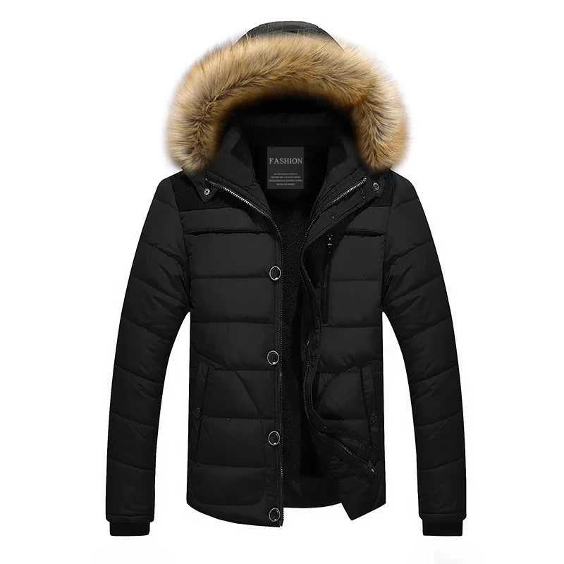 Manteau d'Hiver Matelassé pour Hommes | Style Élégant et Protection Hivernale