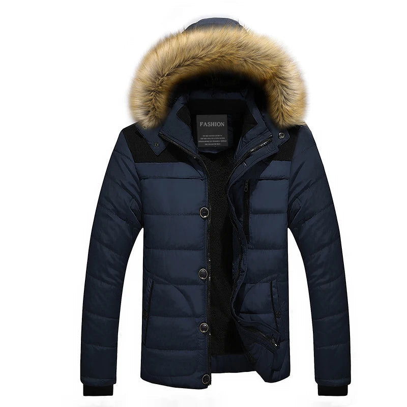 Manteau d'Hiver Matelassé pour Hommes | Style Élégant et Protection Hivernale