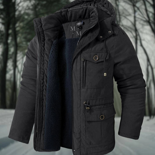 Parka pour Hommes Doublée en Sherpa | Chaud, Élégant et Pratique