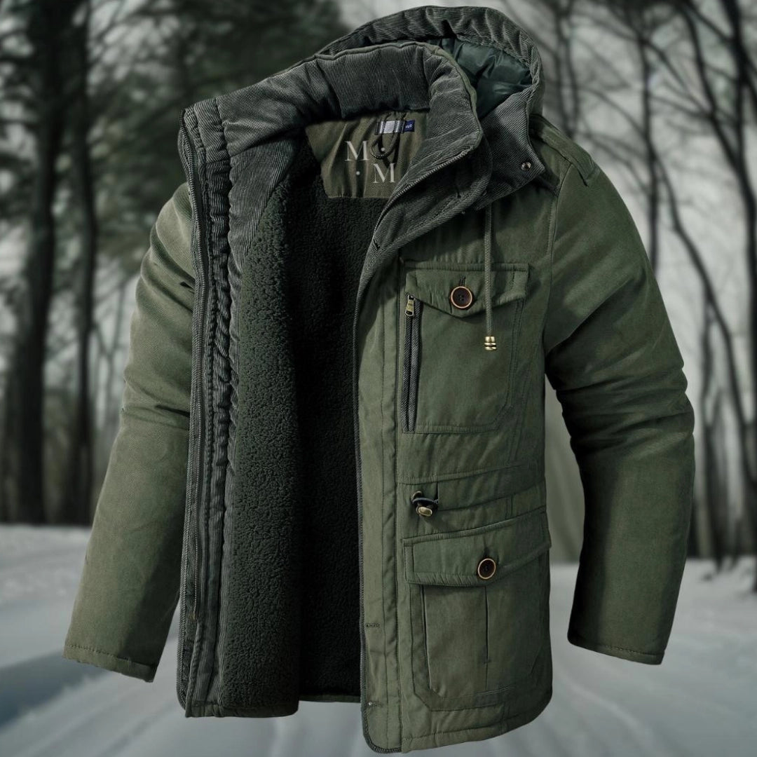 Parka pour Hommes Doublée en Sherpa | Chaud, Élégant et Pratique