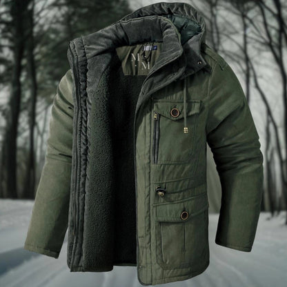 Parka pour Hommes Doublée en Sherpa | Chaud, Élégant et Pratique