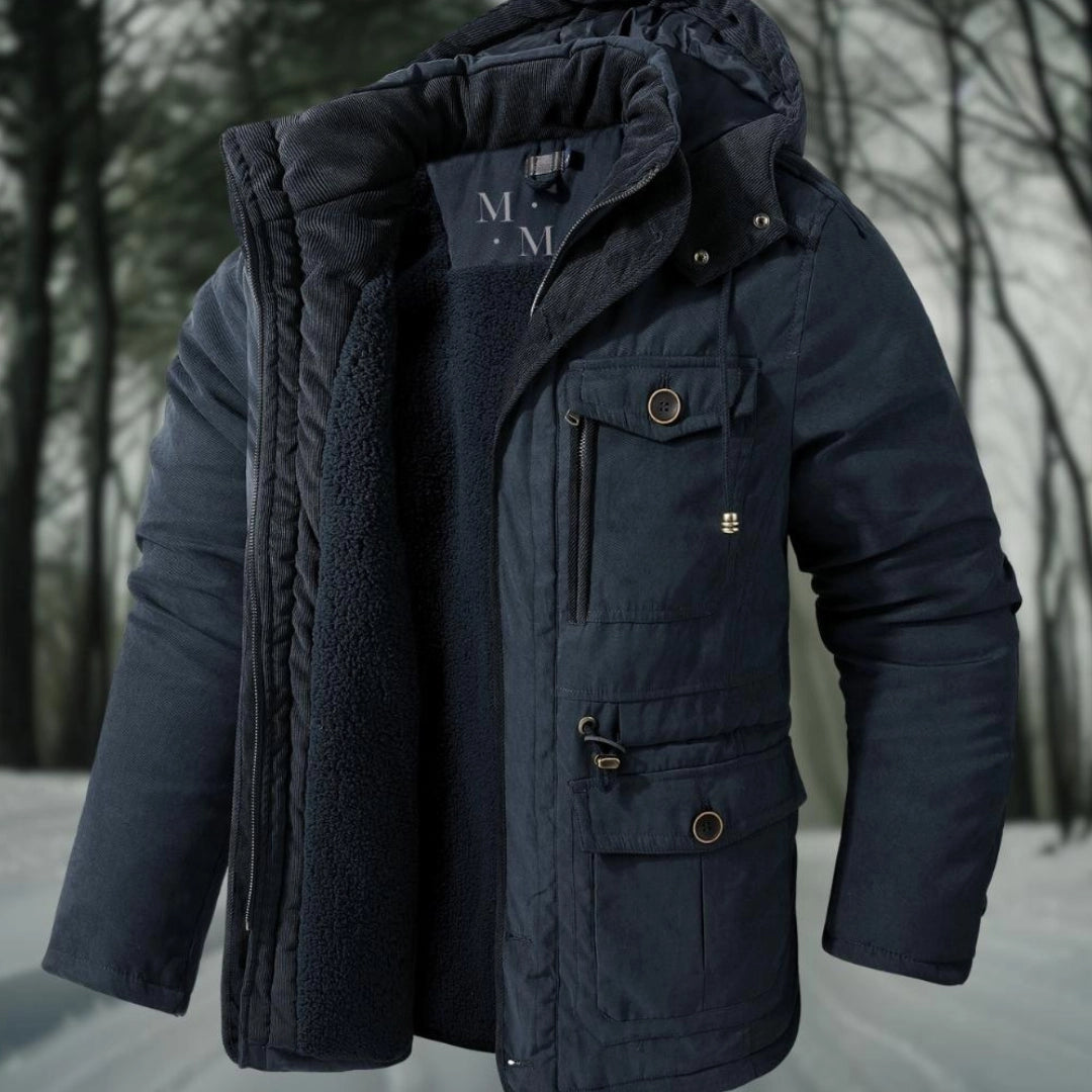 Parka pour Hommes Doublée en Sherpa | Chaud, Élégant et Pratique