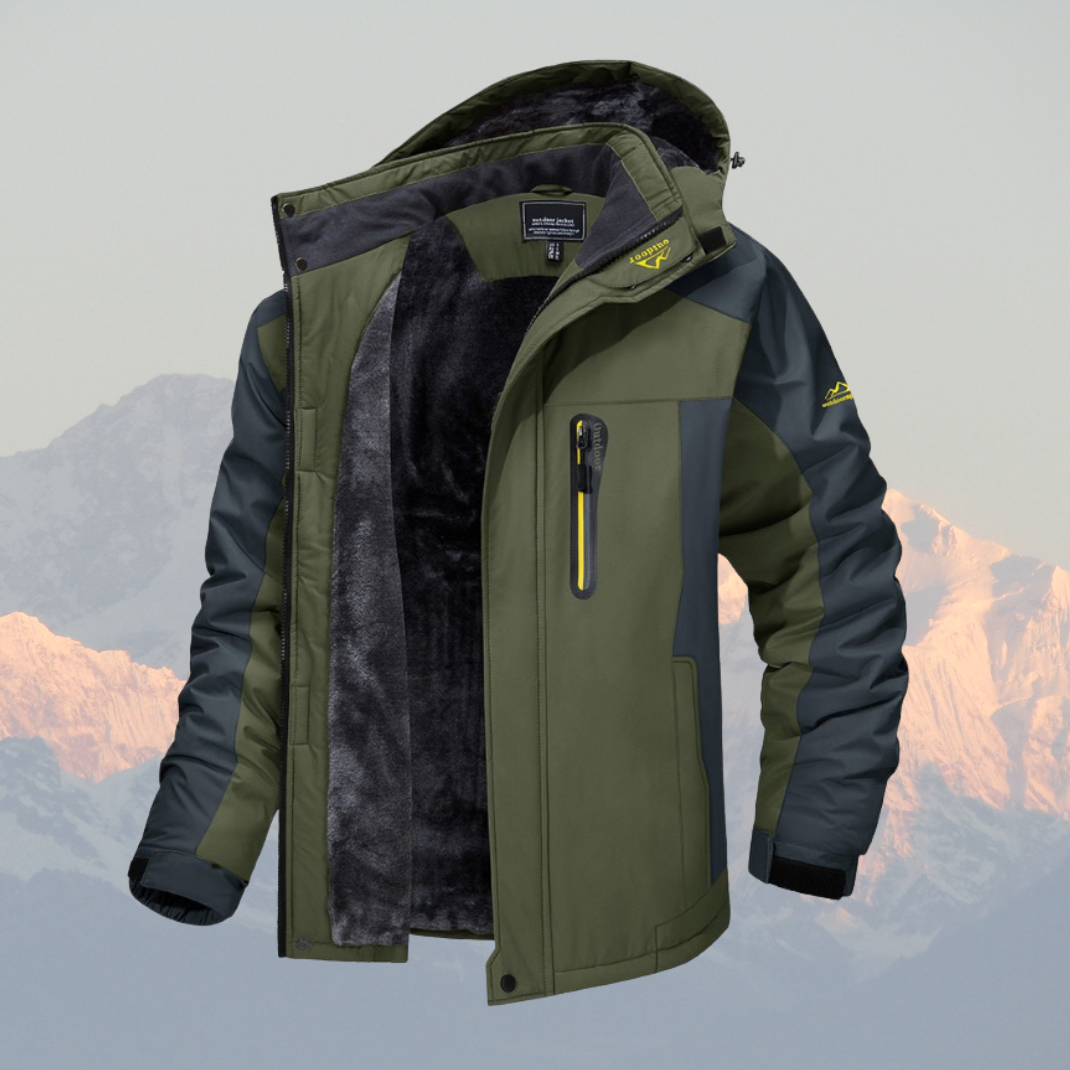Veste d'hiver imperméable pour hommes | Confort et Protection contre les Intempéries