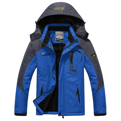 Parka pour Hommes Résistante au Vent | Chaud avec Poches Zippées