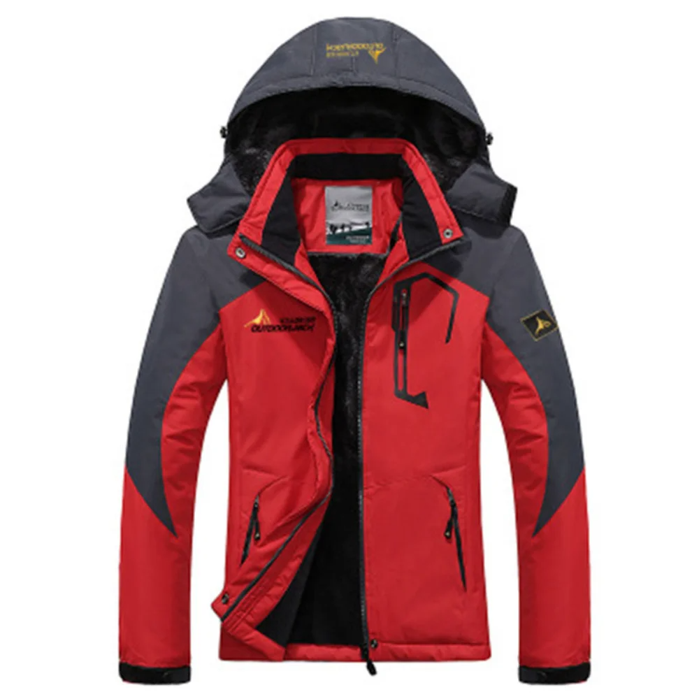 Parka pour Hommes Résistante au Vent | Chaud avec Poches Zippées
