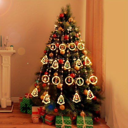 Anneau de Vœux LED Décoratif | Éclairage Magique pour Noël