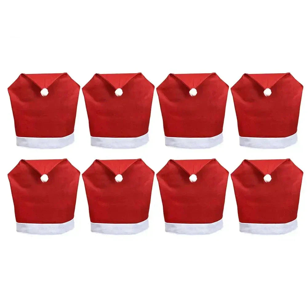 Housses de Chaises de Noël | Ambiance Festive et Élégante