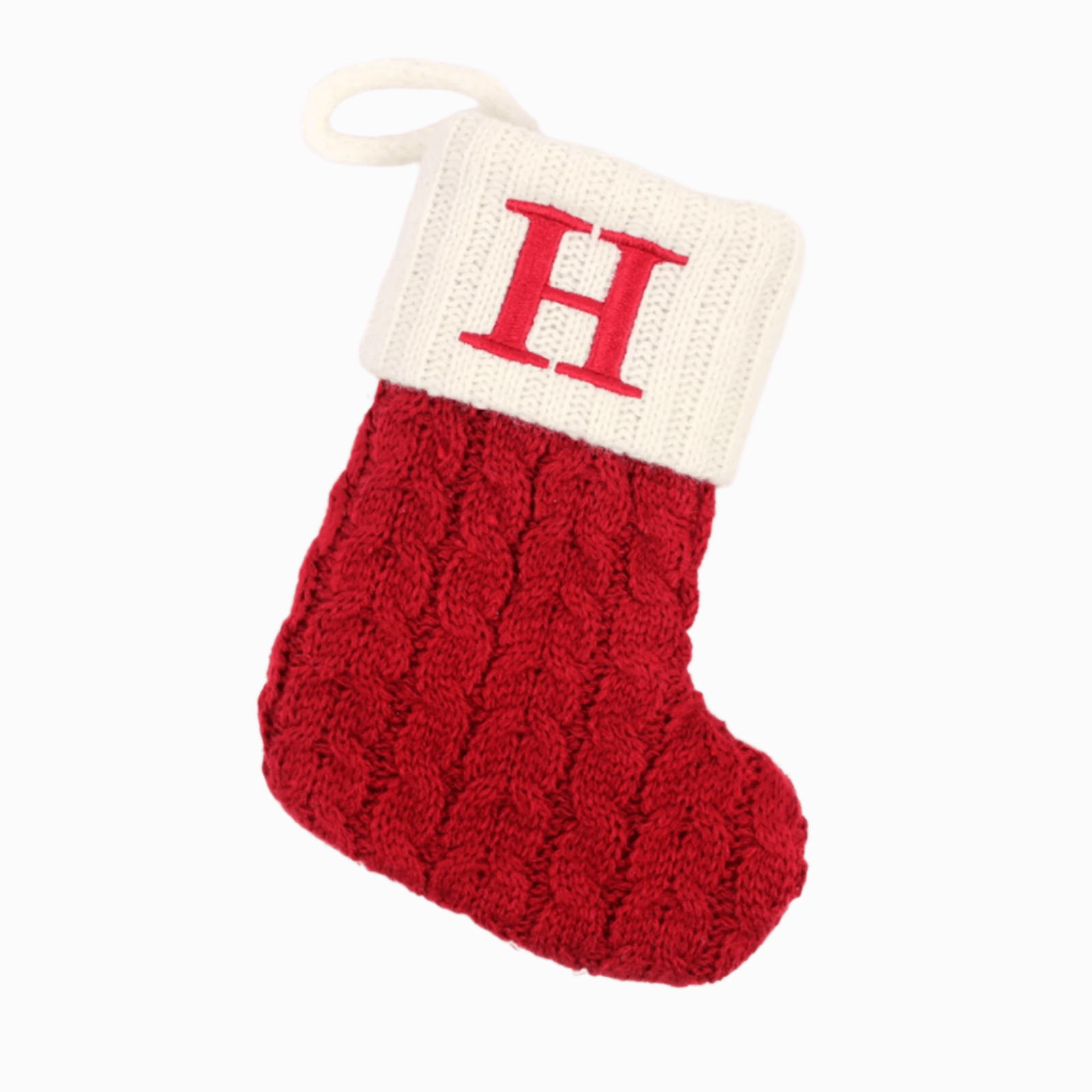 Chaussette de Noël Personnalisée | Douceur et Charme Festif