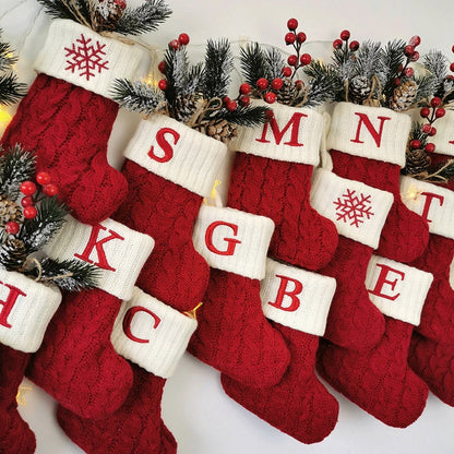Chaussette de Noël Personnalisée | Douceur et Charme Festif